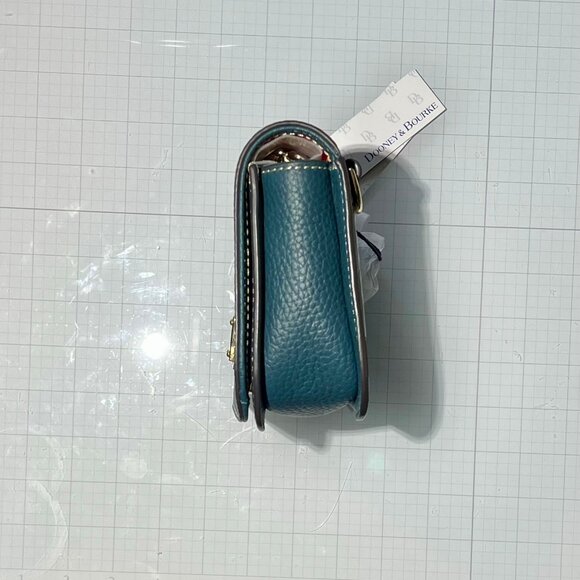 Dooney & Bourke Teal Convertible Belt Bag Crossbody w/Strap NWT and Reg Card - Picture 5 of 8